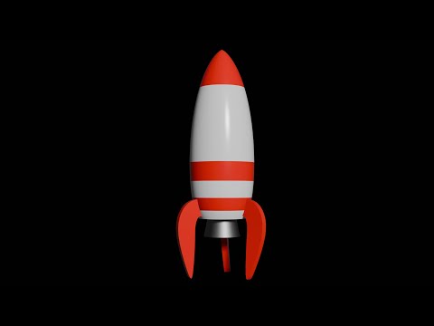 Blender Tutorial Day #59 - Modeling A Rocketship