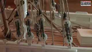 preview picture of video 'Ile de Houat - Merveilleuses maquettes de vieux greements - TV Quiberon 24/7'