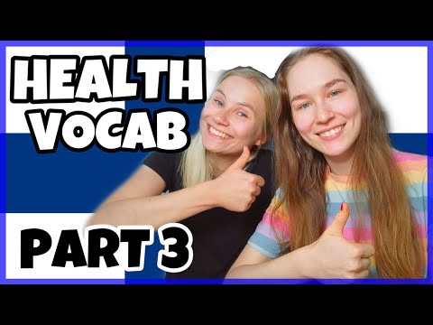 Basic Elderly Care Vocab in Finnish (with former nurse Heidi 💙) PART 3