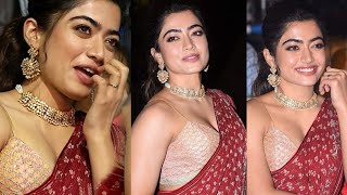 Rashmika H0T Looks and Cute Speech Ever  Sulthan P