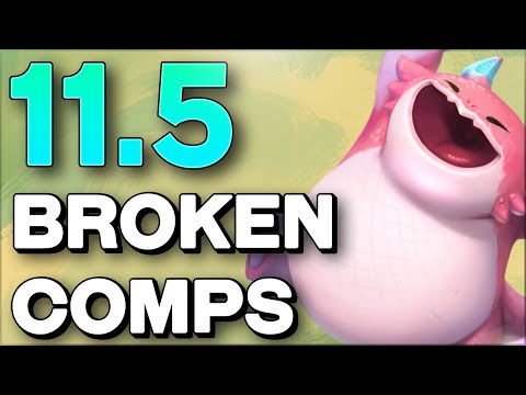 BEST TEAM COMPS THAT HIT HARDER THAN MY STEP DAD | Patch 11.5 Teamfight Tactics [Set 4.5]