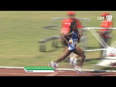 Girls U13 800m Final - 2019 State Track and Field Championships // LAVicTV