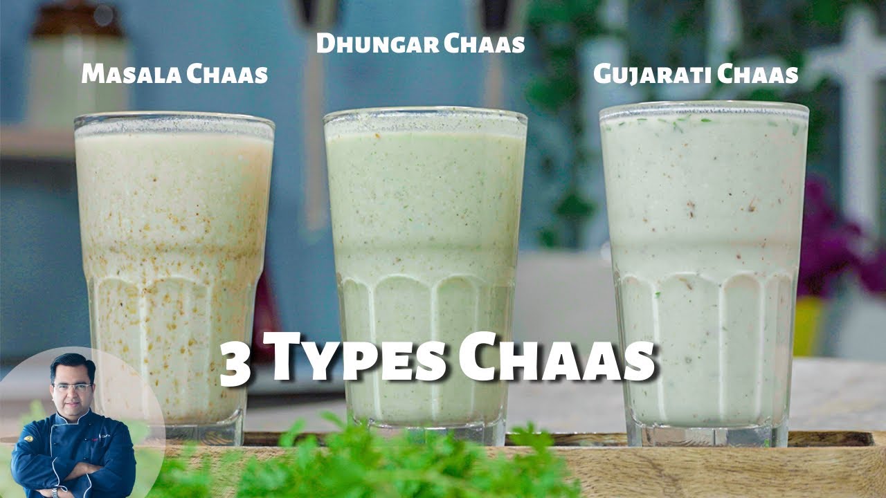 How to make chaas at home | छास बनाने का तरीका | 3 types of chaas recipe | buttermilk recipe