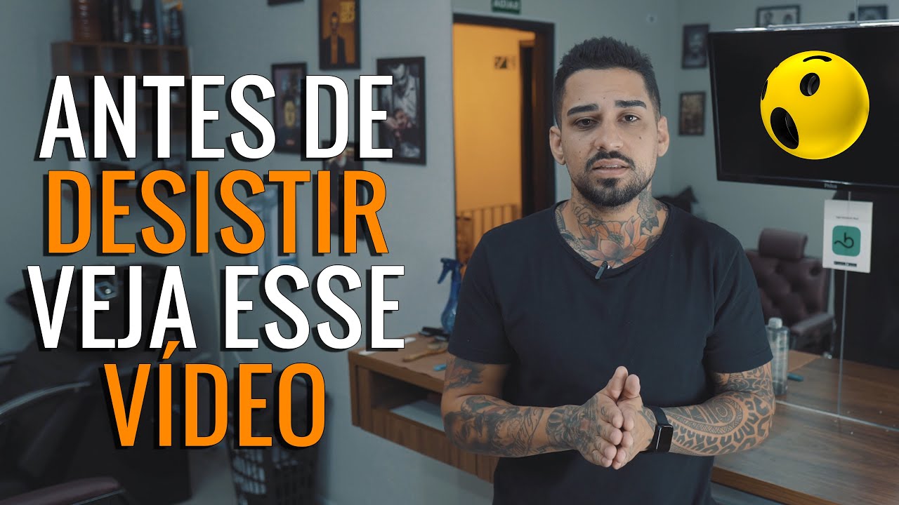 PORQUE BARBEIROS DESISTEM DA PROFISSÃO? NÃO DESISTA ANTES DE VER ESSE VÍDEO !