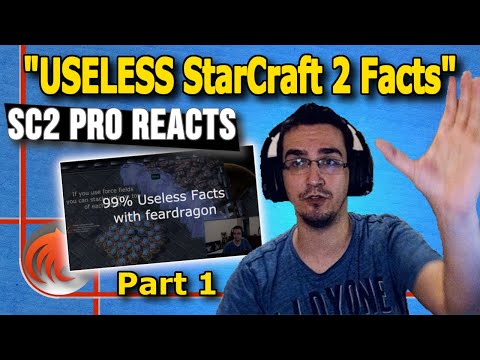 99% Useless StarCraft 2 Facts With feardragon - Part 1 - Beastyqt Reacts