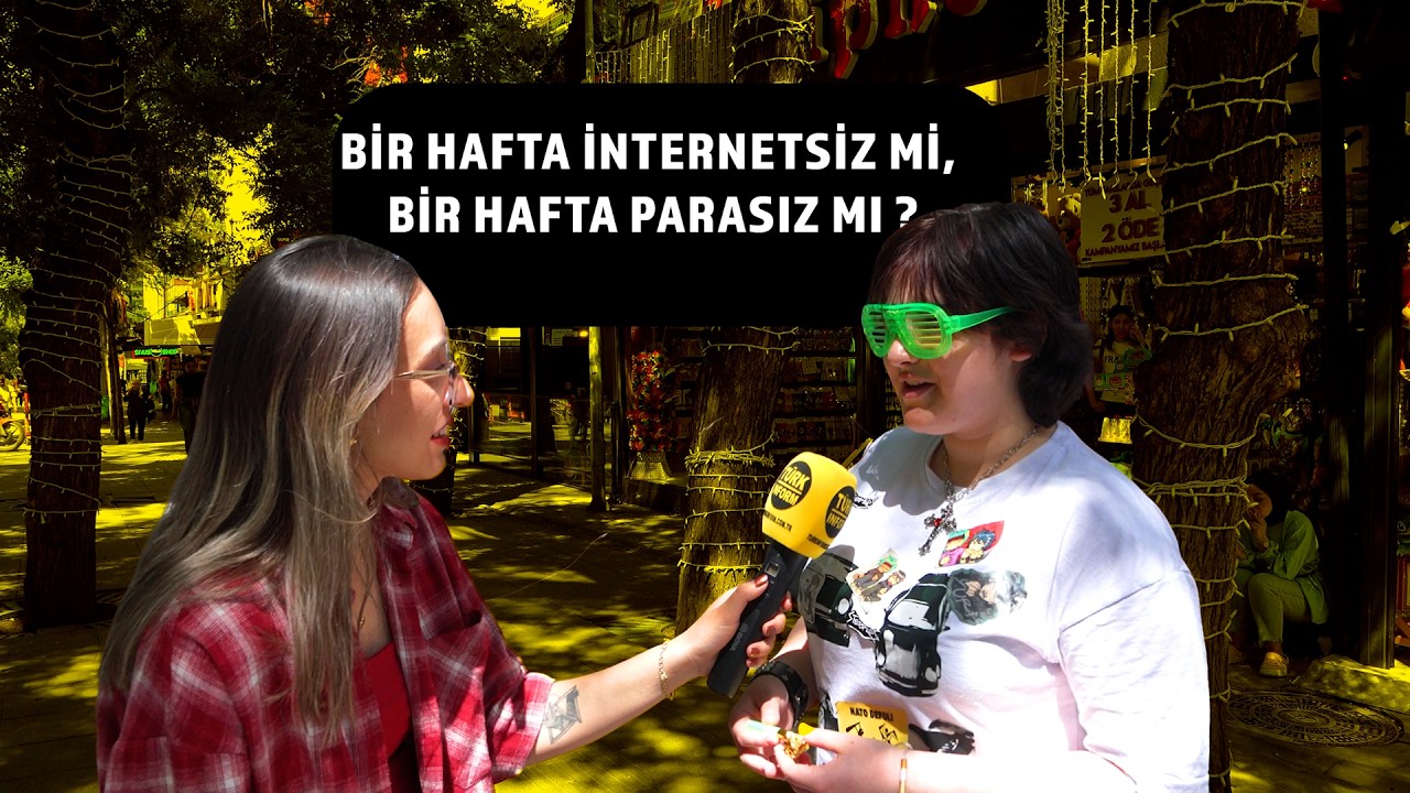 Bir Hafta İnternetsiz Mi Bir Hafta Parasız Mı ? - Türkinform Sokakta