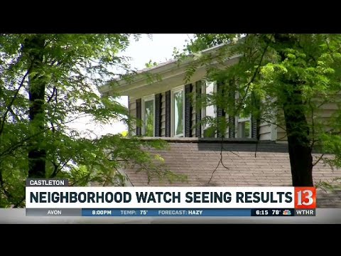 Neighborhood crime watch success