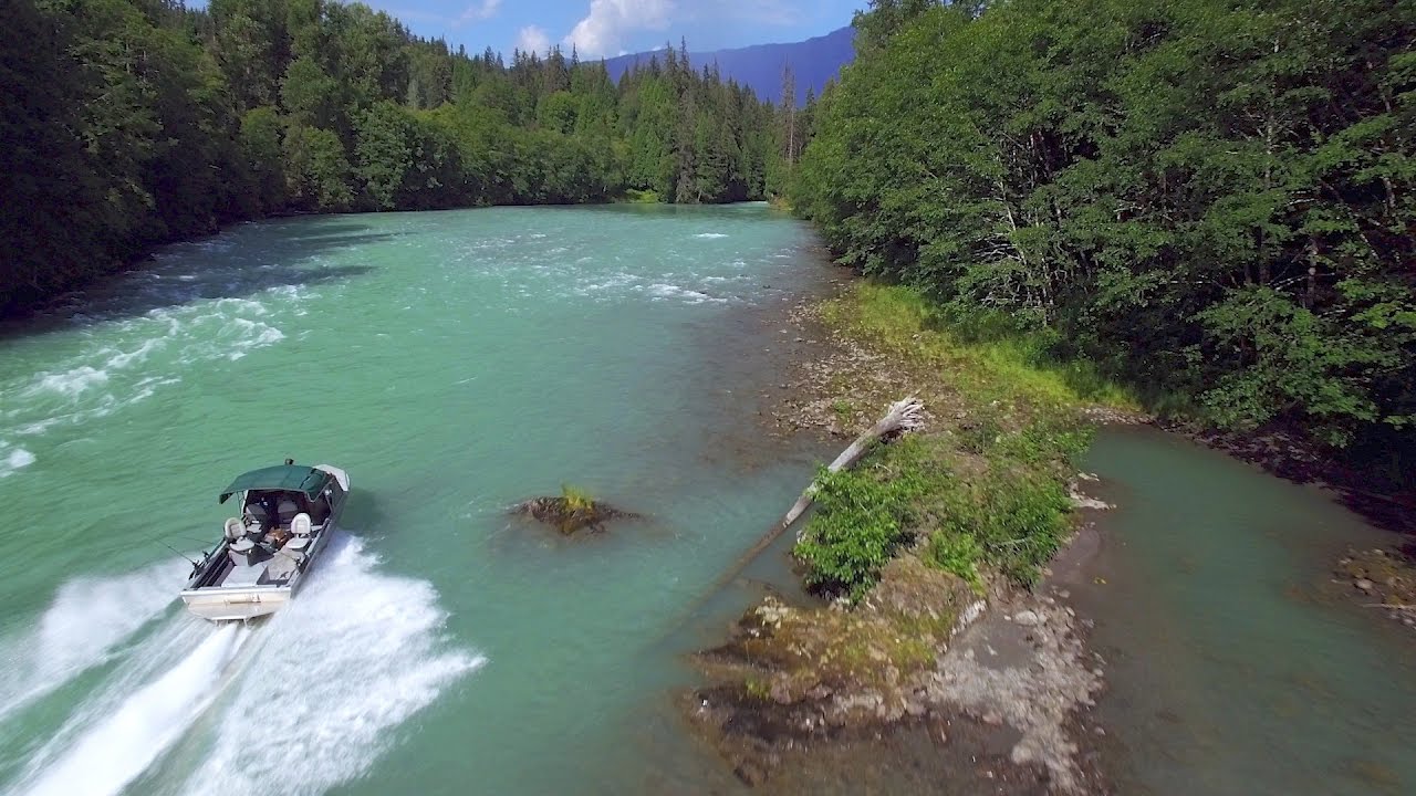 Fishing for Chinook Salmon - British Columbia Fishing for Chinook Salmon - British Columbia