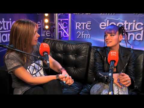 Lily Allen with Jenny Greene & Nicky Byrne