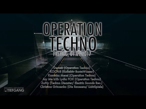 Kaminka Merel @ Operation  Techno -TIEFGANG- Hannover 01092K17
