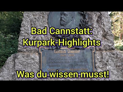 Kurpark in Bad Cannstatt: Die Geburtsstätte des Autos?