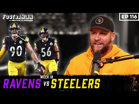Big Ben talks Steelers win over Ravens, post season expectations, chances vs Texans & more! Ep 116