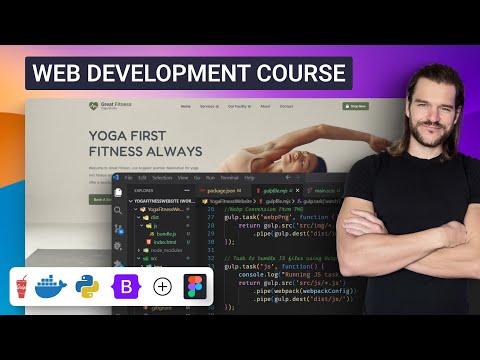 Develop A Modern Website For Beginners: START to FINISH