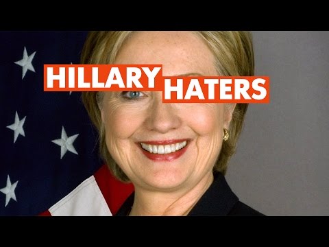 Clinton har gått från beundrad till hatad