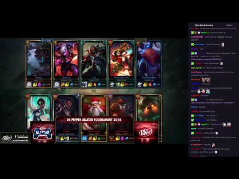 Dr.Pepper Allstar Tournament Qualifier #1 SQ4D vs BAED Runde 1 (Ger)  League of Legends
