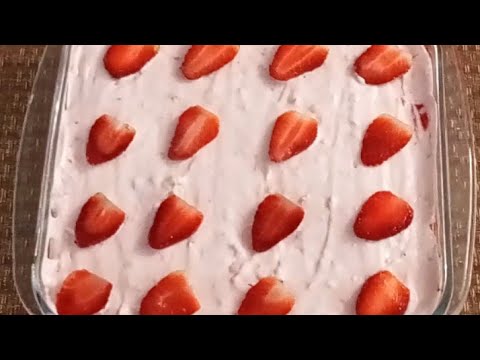 Strawberry dessert recipe by Haima's food