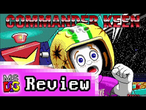 TRG Retro Reviews - Commander Keen In Goodbye Galaxy! (MS-DOS)