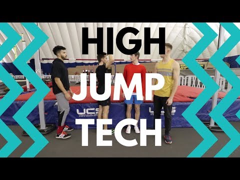 High Jump Technical Drill Practice