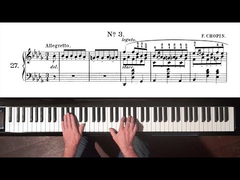 Chopin Nouvelle Etude No.3 - P. Barton FEURICH Harmonic Pedal piano
