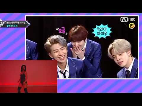 BTS reaction Becky G - Mala Santa (FAKE REACTION)