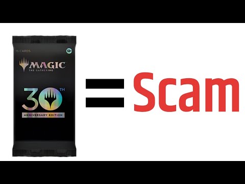 MTG 30th Anniversary Is A Scam