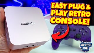 It Is EASY To Make A Plug & Play Retro Console With The Geekom A6 Aurora Mini PC!