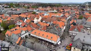 ライブ中継！ゴスラー (Goslar) の絶景を見にマルクト教会の塔へ　歴史的市街地　世界遺産