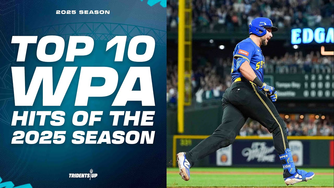 Clutch: The Seattle Mariners Top 10 Highest Win Probability Added Hits of the 2025 Season