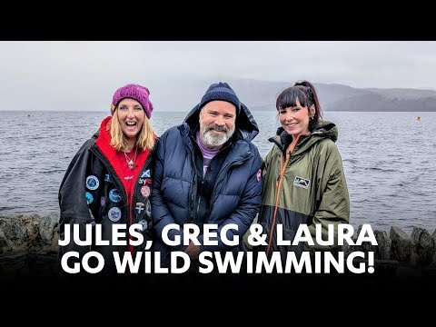 Jules, Greg and Laura go for a wild swim in Loch Lomand!