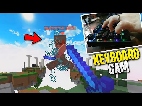 Keciyo! -  I CHANGED my KEYBOARD TO IMPROVE in MINECRAFT!!  - Minecraft PvP.