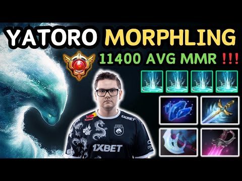 🔥 YATORO MORPHLING Hard Carry YATOROGOD 🔥 EZ Game Grandmaster Tier - Dota 2