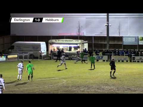 Darlington 1-0 Hebburn Town - Northern League Division One - 2012/13