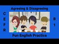 Agreeing & Disagreeing | How to agree and disagree in English