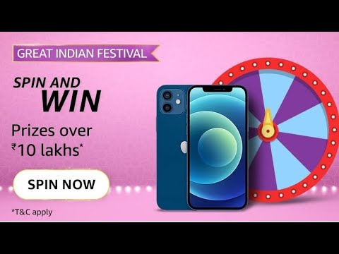 Amazon Great Indian Festival Spin And Win Quiz Answers Today | 18 September 2021