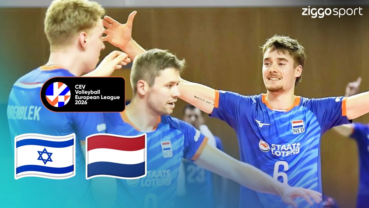 EEN FANTASTISCHE START IN HALVE FINALE!!🚀🇳🇱 | Israel vs Nederland | CEV Volleyball European League