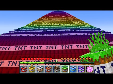 Minecraft but there's CRAZY TNT