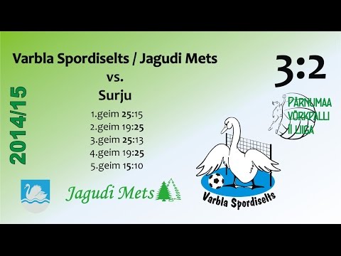 Võrkpall II liiga: Varbla SS/Jagudi Mets - Surju