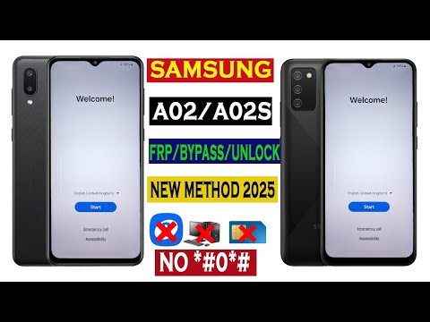 All Samsung Galaxy A02/A02s FRP Bypass Without Pc 2025 Android 11-12-13-14 Updated✔️Unlock 🔑 Method