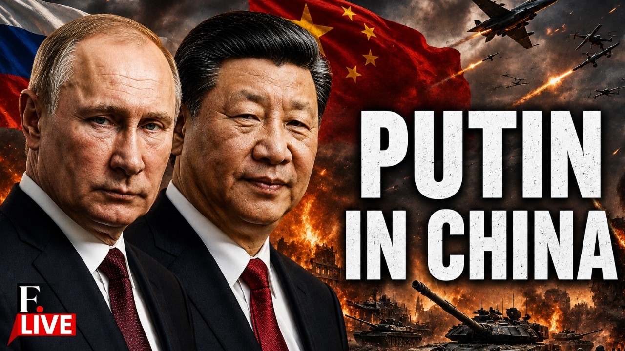 Putin in China LIVE: Putin Arrives in China for Talks With Xi After Hosting Trump | Russia | N18G