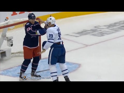 Jason Spezza vs Dean Kukan Aug 7, 2020