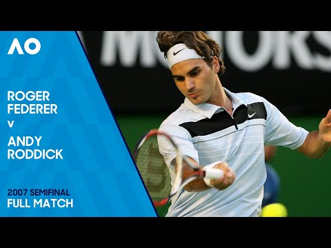 Roger Federer v Andy Roddick Full Match | Australian Open 2007 Semifinal
