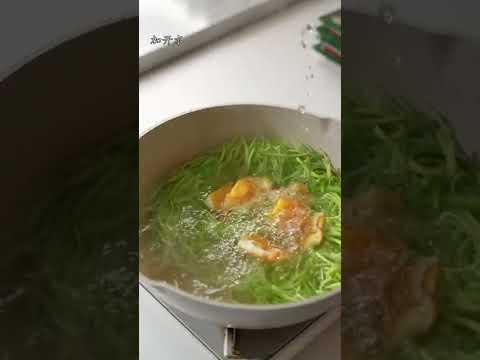 Canh củ cải nấu tôm thịt thích hợp cho mùa thu đông, làm món canh cho trẻ ăn tuần 1 lần, món canh v