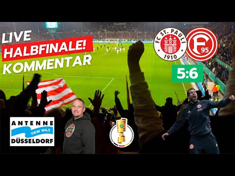 DRAMA! FC St.Pauli - Fortuna Düsseldorf ( 5:6) Alle Tore & Highlights DFB Pokal 30.01.2024