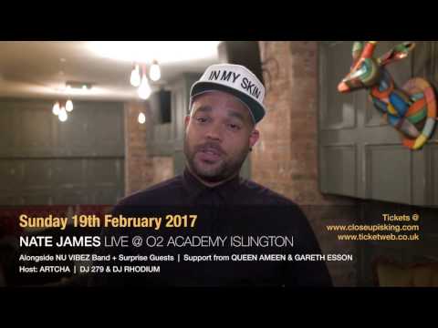 NATE JAMES LIVE @ O2 ACADEMY ISLINGTON