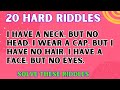 20 HARD TRICKY RIDDLES PART 1 Nobody Can Solve ALL These RIDDLES WITH ANSWER 01