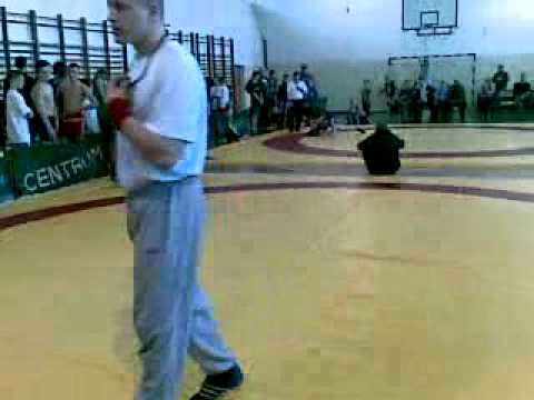 PZŚ 2010 kat. 60kg - Grzyb Piotr (Kołobrzeg) vs Krażewski Krystian (Świdwin)