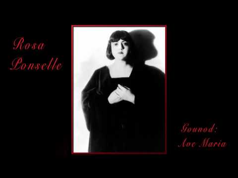 Rosa Ponselle - Ave Maria / Bach / Gounod 1926