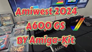 Exploring the brand new A600GS over at the AmigaKit booth at AmiWest2024!