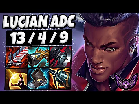 Lucian vs Kaisa [ ADC ] Lol Korea Master Patch 14.13 ✅