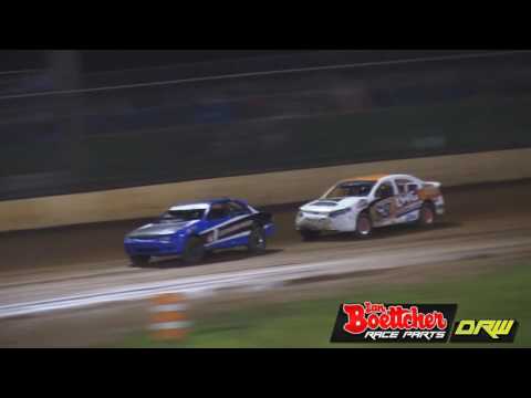 Modified Sedans - Heat 7 - IBRP Golden Helmet Series - Kingaroy Speedway - 18.03.2017
